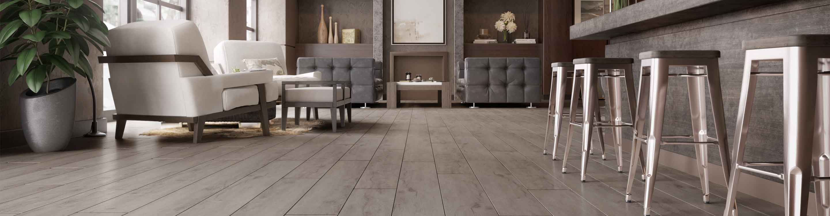 commercial flooring in Alexandria, MN, hotel lobby